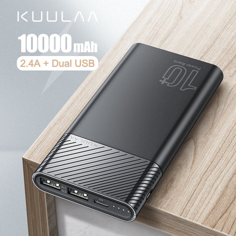 KUULAA Power Bank 10000mAh QC PD 3.0 PowerBank Fast Charging portable charger Poverbank For xiaomi mi 9 8 iPhone 11 X pawer bank