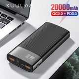 KUULAA Power Bank 20000mAh QC PD 3.0 PoverBank Fast Charging PowerBank